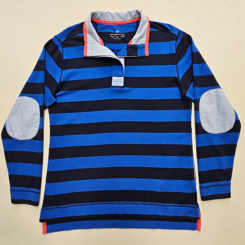 Southern Tide Elbow Patch Pullover M - image 2